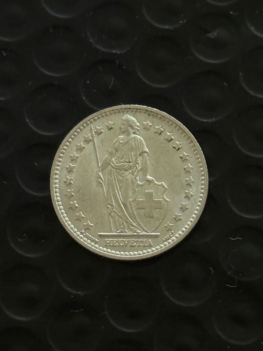 Tutti le monete: 1 Franken 1957  Unz / Stgl – Nuovo (secondo la descrizione) da Wallisellen venduto da SWISS_SILVER1