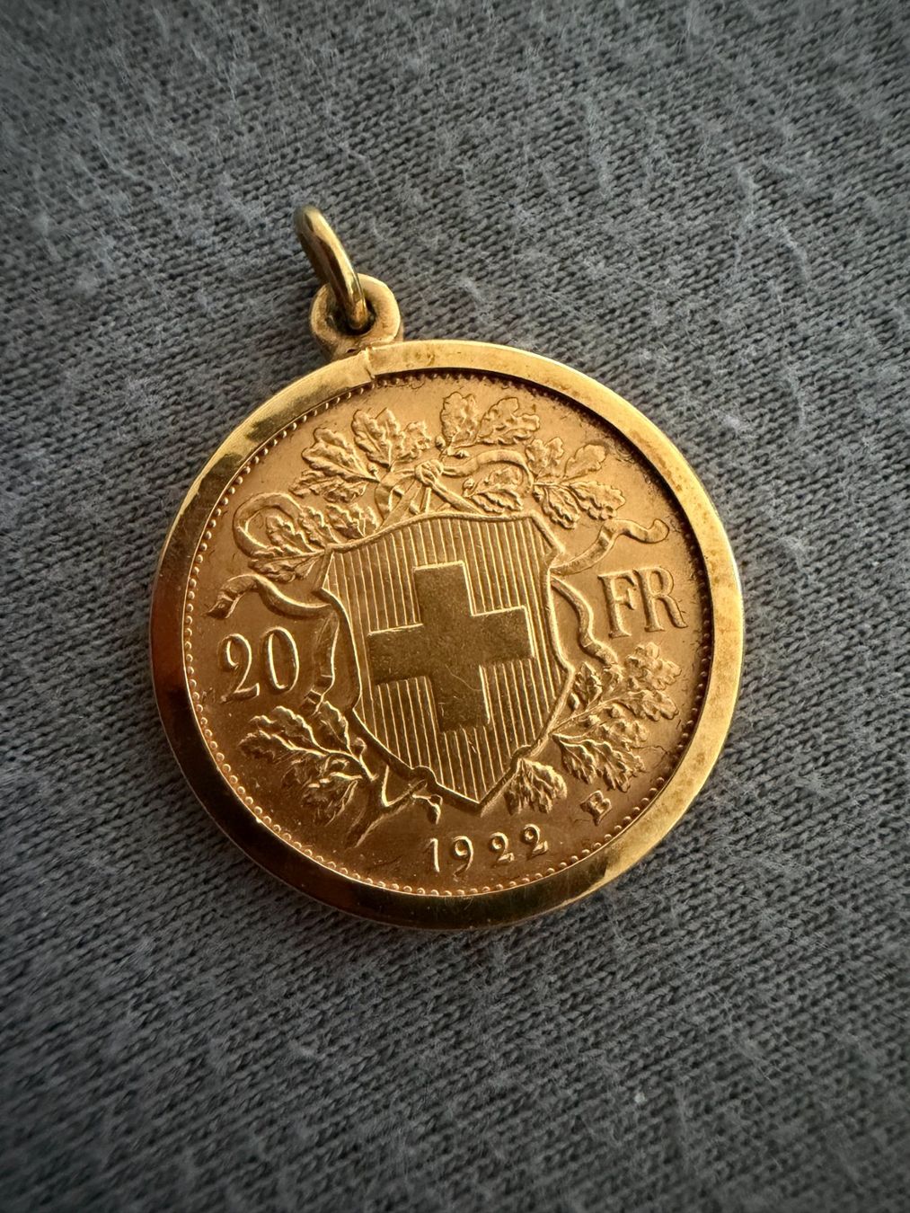 Tutti le monete: 20 Fr. Goldvreneli 1922 – Usato da Spreitenbach venduto da EdTasch