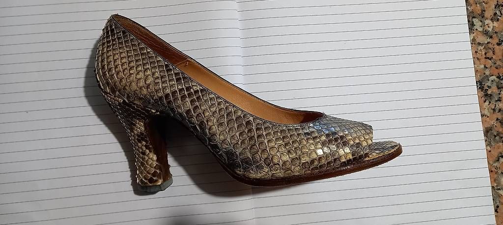 Scarpe da donna: Scarpa di pitone vero n.36 – Usato da Mendrisio venduto da cos_5bkl