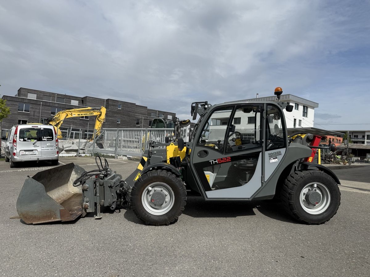 Weidemann Caricatori: Telelader, Teleskoplader Wacker Neuson TH 522 – Usato da Sempach Station venduto da Gosler86 5