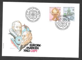 FDC Serie 698 - 699 ET Bern 3.5.1983 schön illustriert