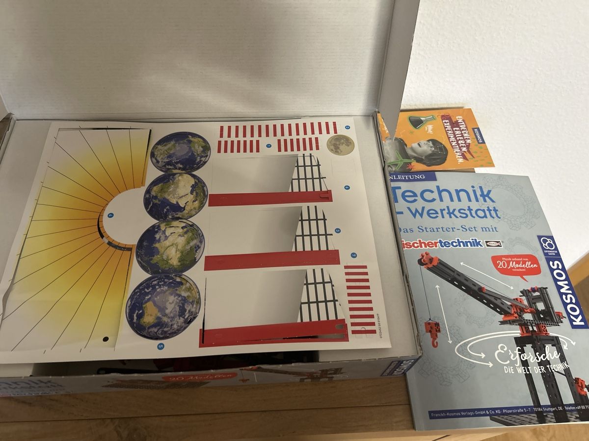 Kosmos Giocattoli: Technik- Werkstatt Spielzeug Kinder Kosmos – Usato da Fischbach- Göslikon venduto da Rommel 1