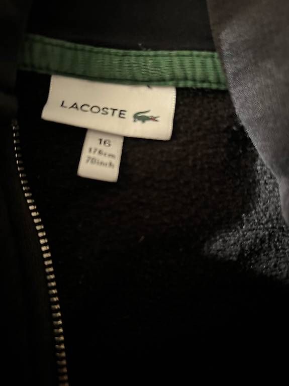 Maglioni & Felpe: Felpa zippata Lacoste – Usato da Viganello venduto da bia_x25w 1