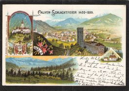 Chur GR 1899 , Calven - Schlachtfeier 1499 - 1899