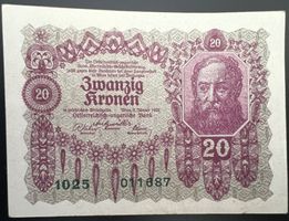 Österreich / Autriche 20 Kronen 1922