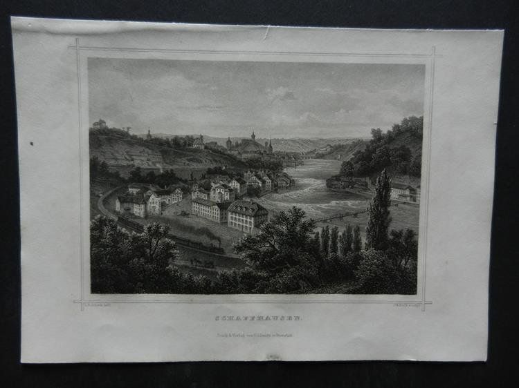 Gravures: Schaffhausen – D'occasion à Risch par Rischli15