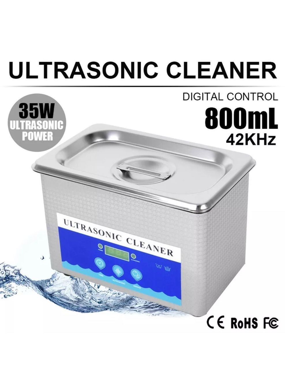 Tutte le macchine: +800ml Digital Ultraschallreiniger Brill – Nuovo e nell'imballaggio originale da Amriswil venduto da JaJa-Express 5