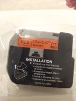Label Brother P-Touch PT-65 - ROSSO