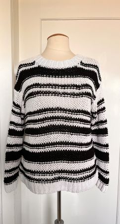 Marc O‘Polo: Pullover, blau gestreift, M