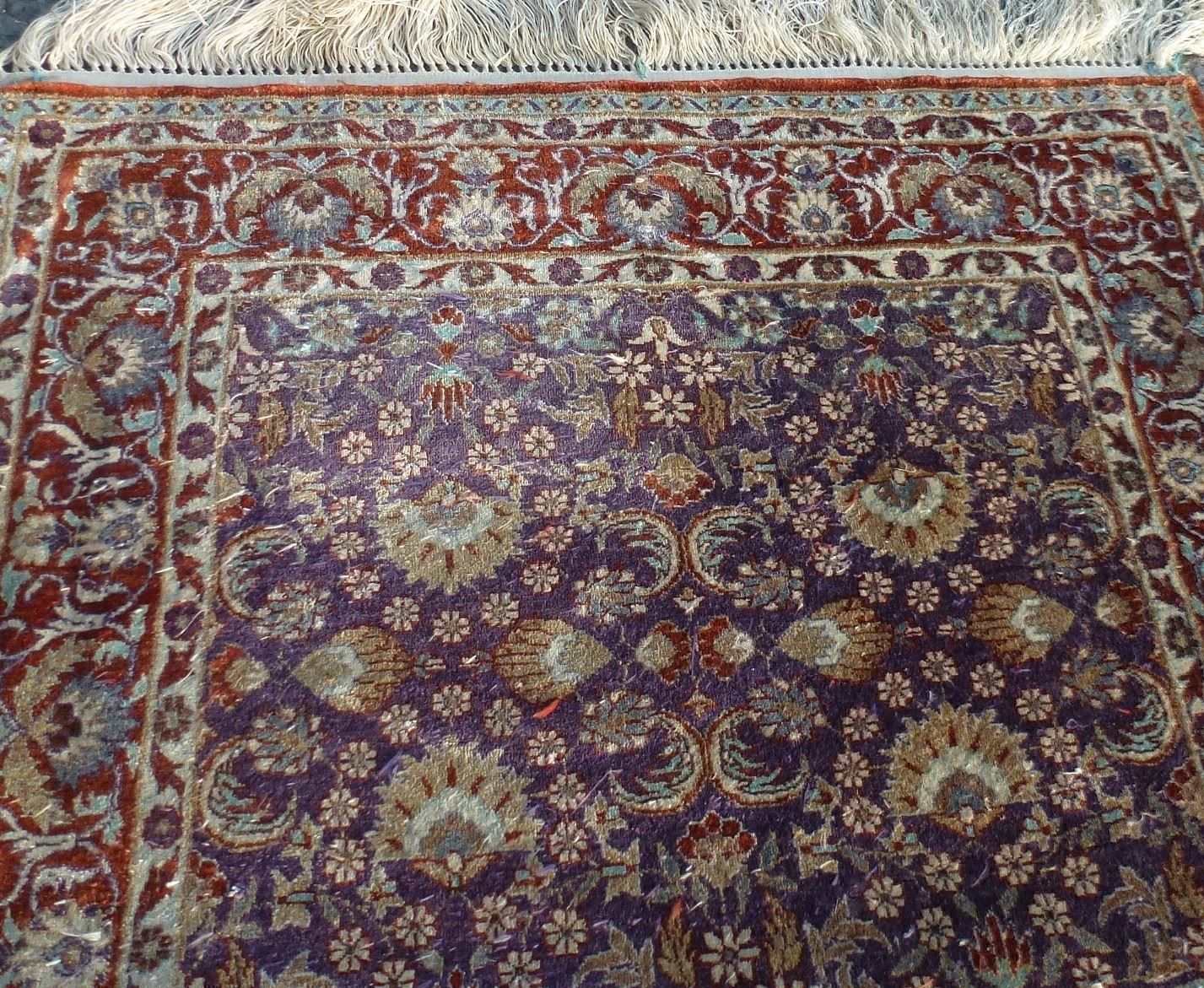 Teppiche: Wunderschöner feiner Seiden-Teppich – Gebraucht aus Walkringen von Casablanca777 8