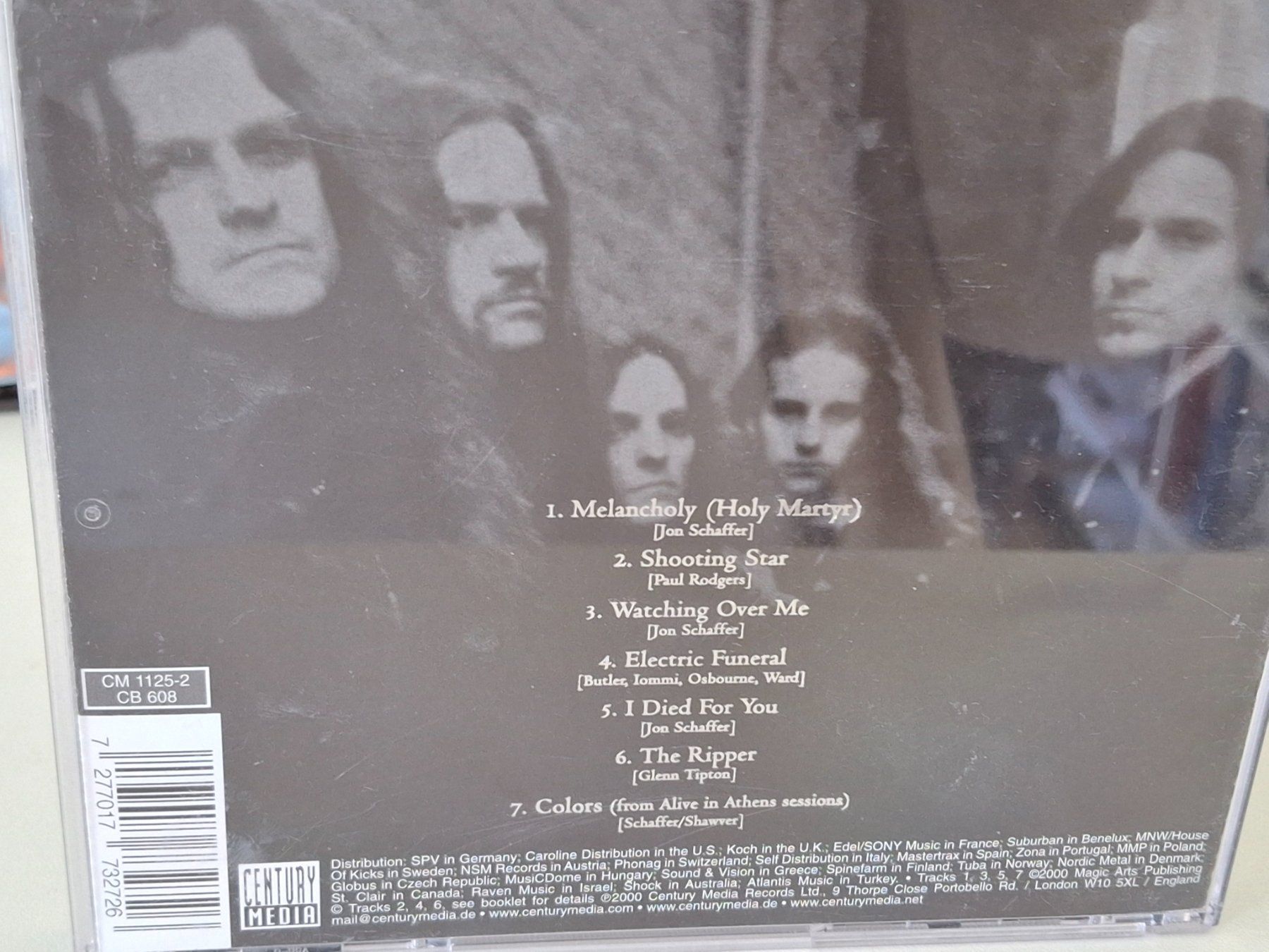 CD: CD Iced Earth - The Melancholy – Usato da Aarberg venduto da Jackup1 1
