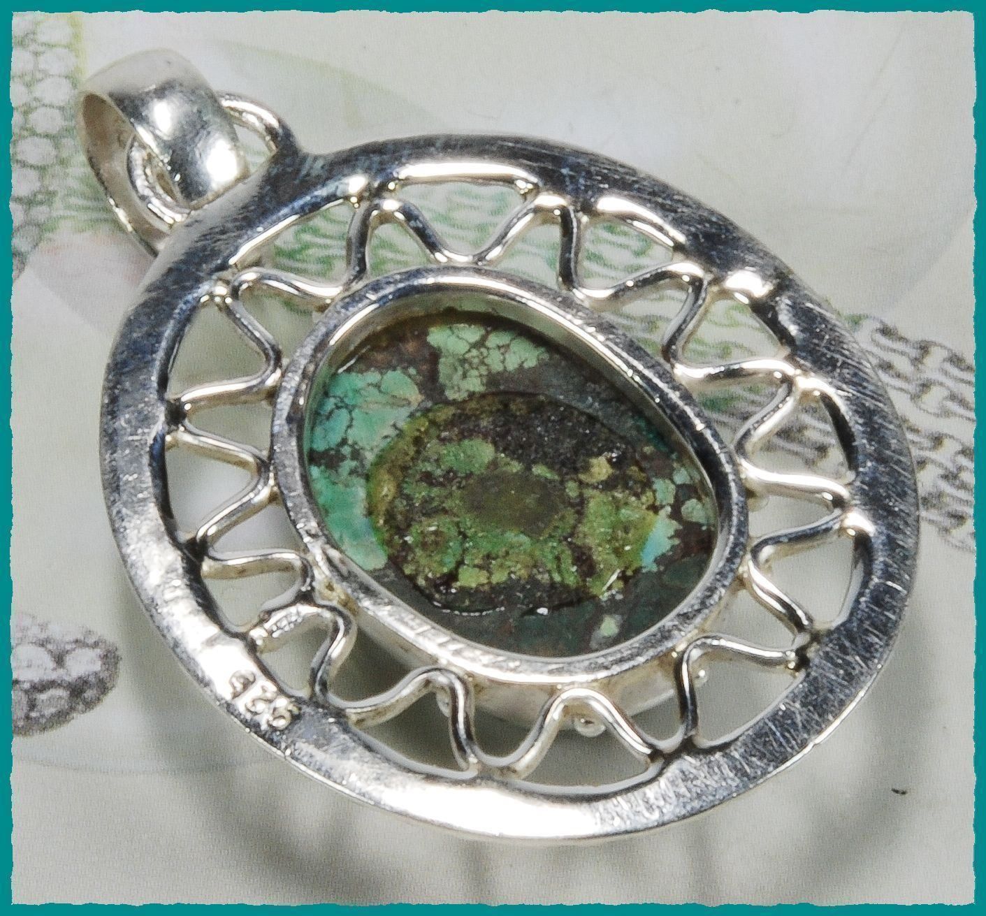 Anhänger: TURQUOISE, Türkis Anhänger 925 Silber – Neu und originalverpackt aus Oberglatt ZH von Goldfee1 2