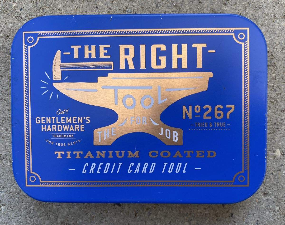 Tutti gli attrezzi: Gentlemen's Hardware Multitool im Kreditkartenformat.   NEU! – Nuovo e nell'imballaggio originale da Rabius venduto da bri_ca76 1