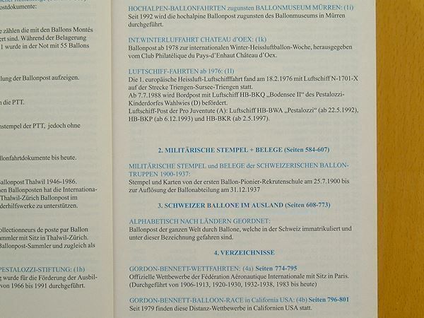 Libri: Ballonpost Schweiz von Peter Muggler – Nuovo e nell'imballaggio originale da Affoltern am Albis venduto da Rayon13 3