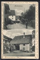 Mettemberg, Post, Gasthaus und Strassenp