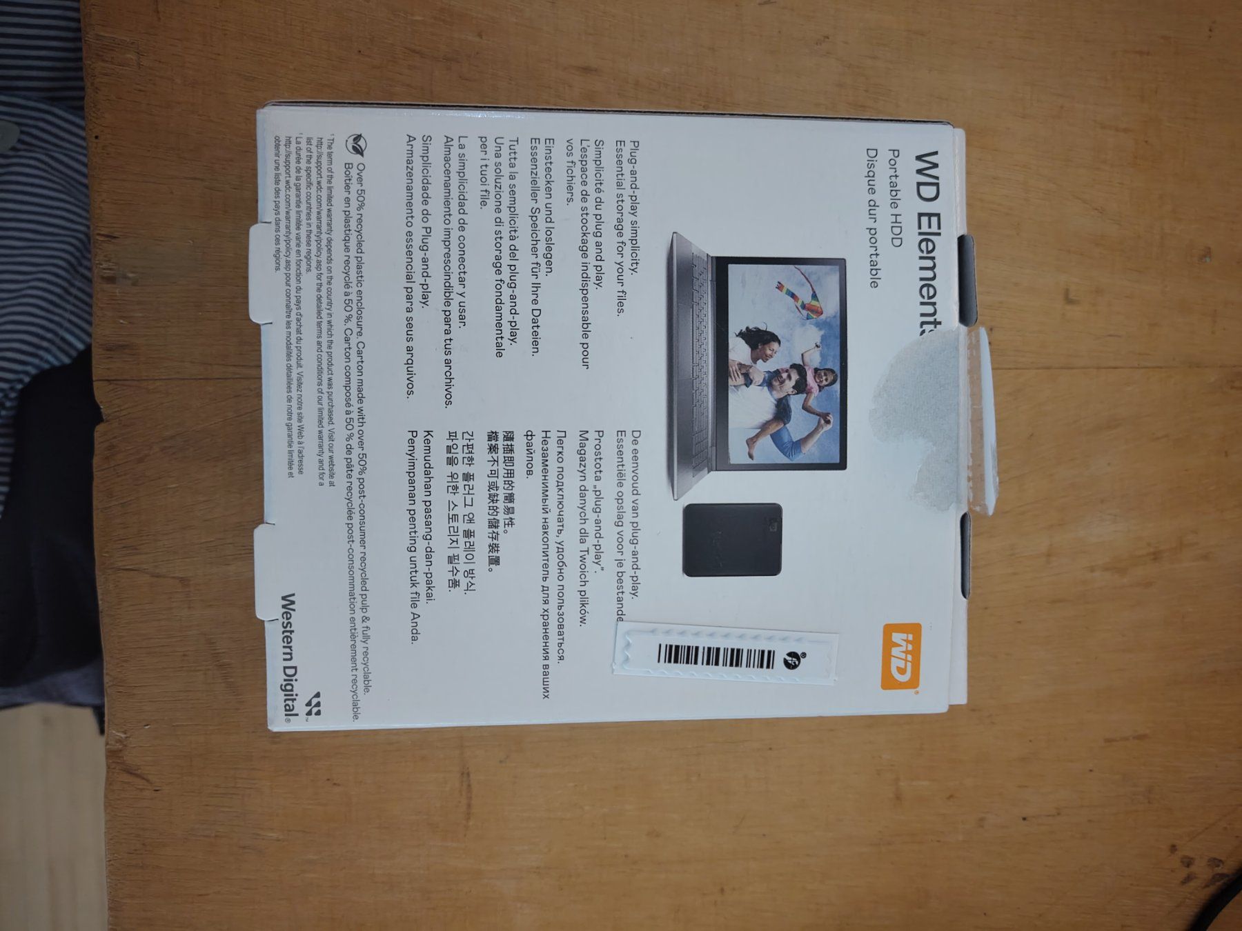 Western Digital Dischi rigidi: Festplatte "WD Elements": Portable HDD - 1 TB – Nuovo (secondo la descrizione) da Basel venduto da run_27w9 1