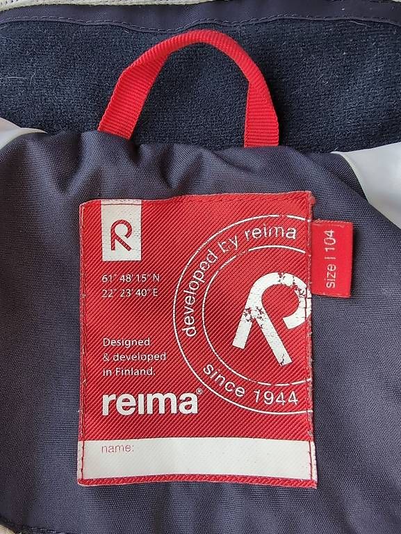 Giacche & Cappotti: Reima Regenjacke Blau Gr 104 – Usato da Rothenburg venduto da arabica2005 1