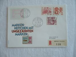 1979 FDC aus Markenheftchen