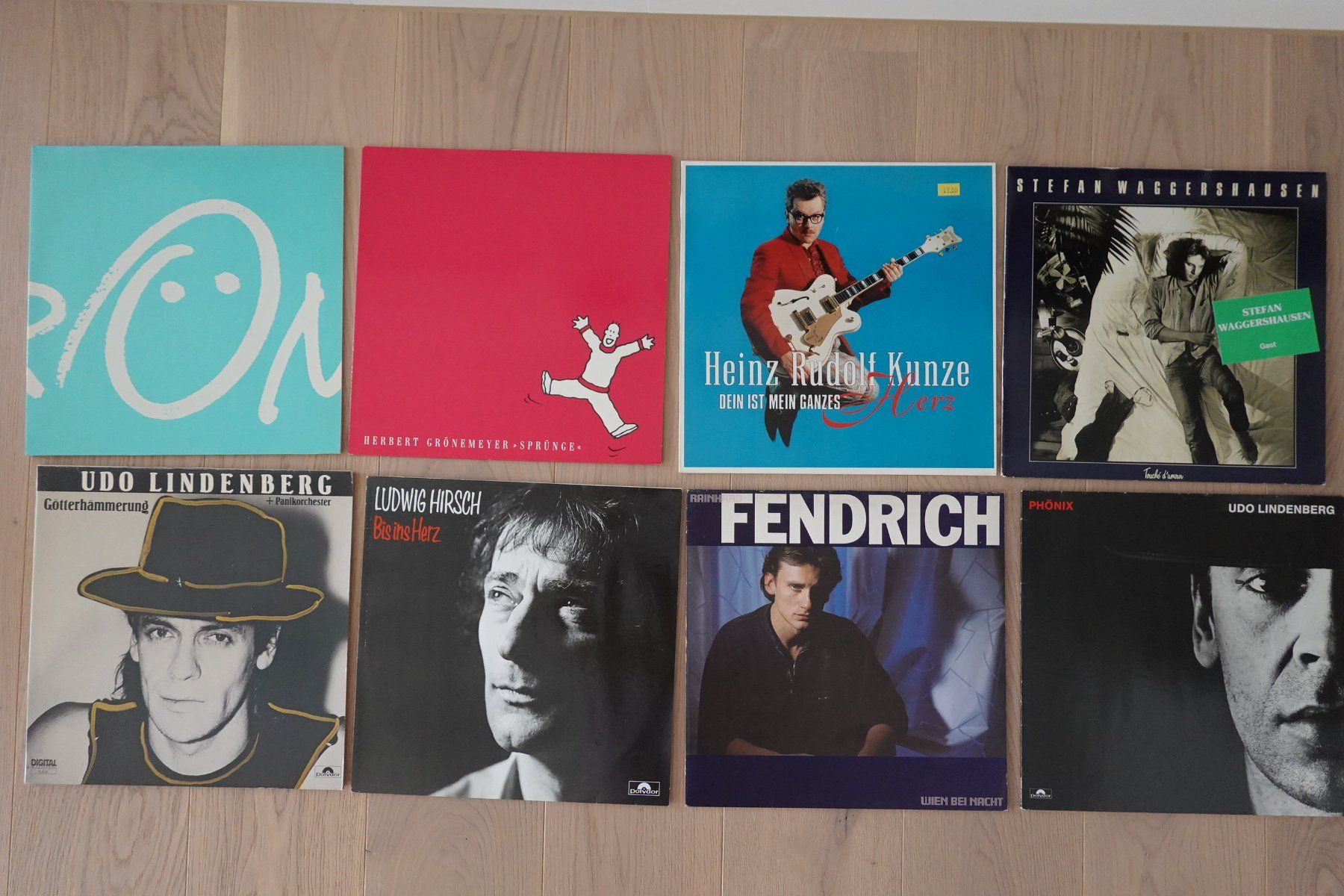 Vinyles: 8 Langspielplatten deutscher Interpreter – D'occasion à Einsiedeln par Steipilzli