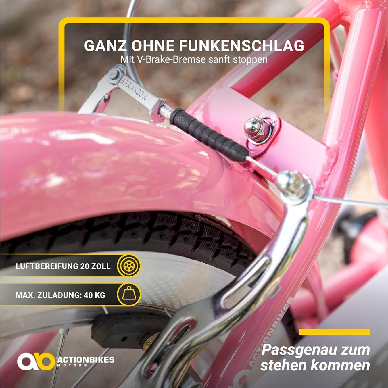 Velos: Kinderfahrrad Starlight 20 Zoll Pink – Neu und originalverpackt aus Bottighofen von zaap 6