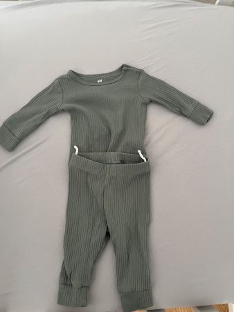 Geripptes Set von H&m