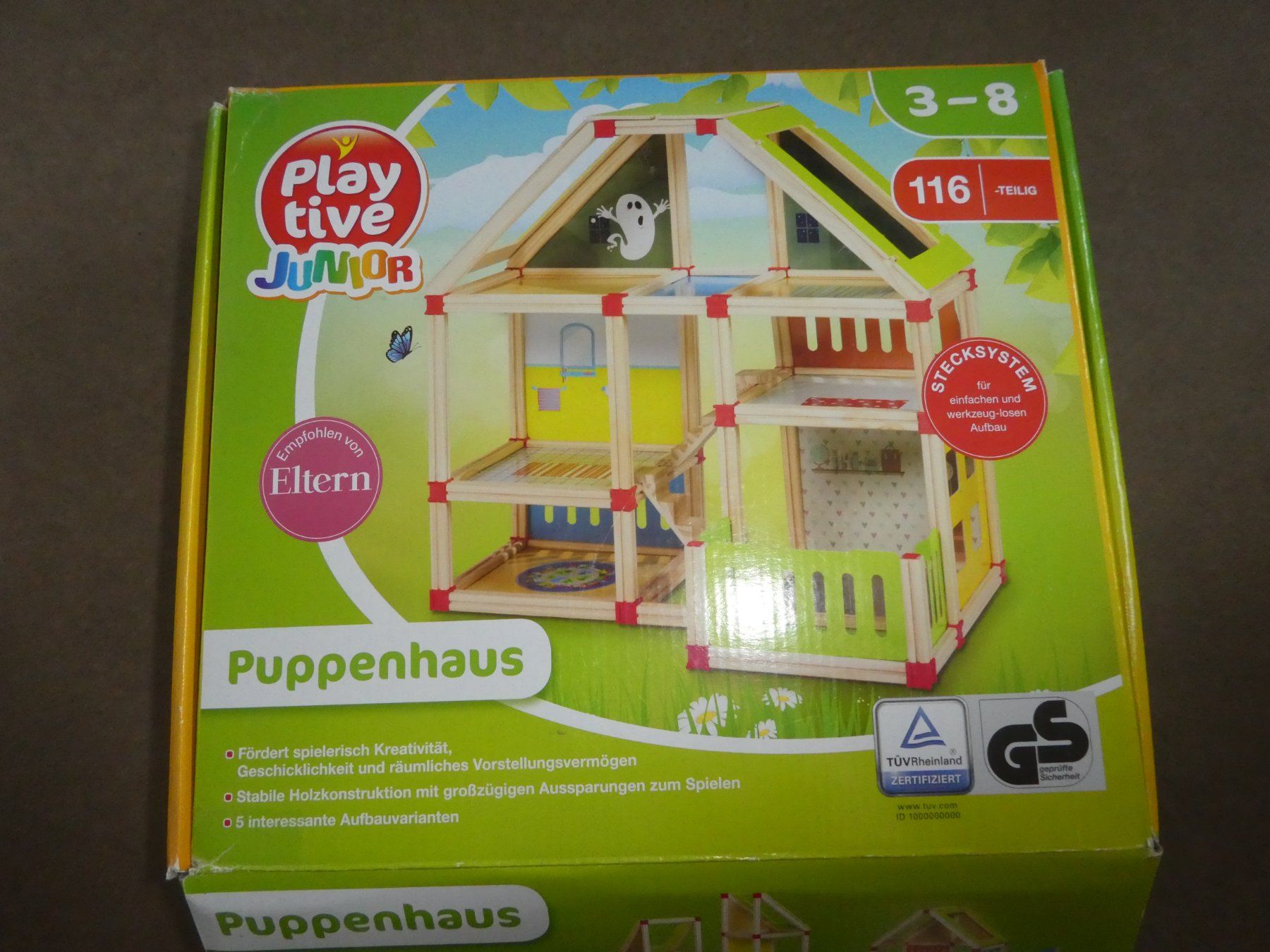 Case e mobili per bambole: Puppenhaus aus Holz – Usato da Mels venduto da KOSL