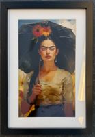Digitales Porträgt - Frika Kahlo