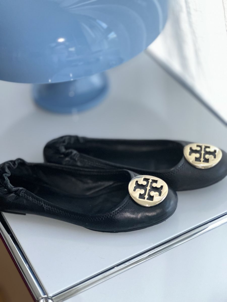 Tory Burch Damenschuhe: Tory Burch, Ballerina schwarz Gr. 38.5 – Neu (gemäss Beschreibung) aus Meggen von Fenchel92 2