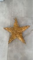 Goldener Weihnachtsstern Deko Stern Weihnachten 52 cm Durchm