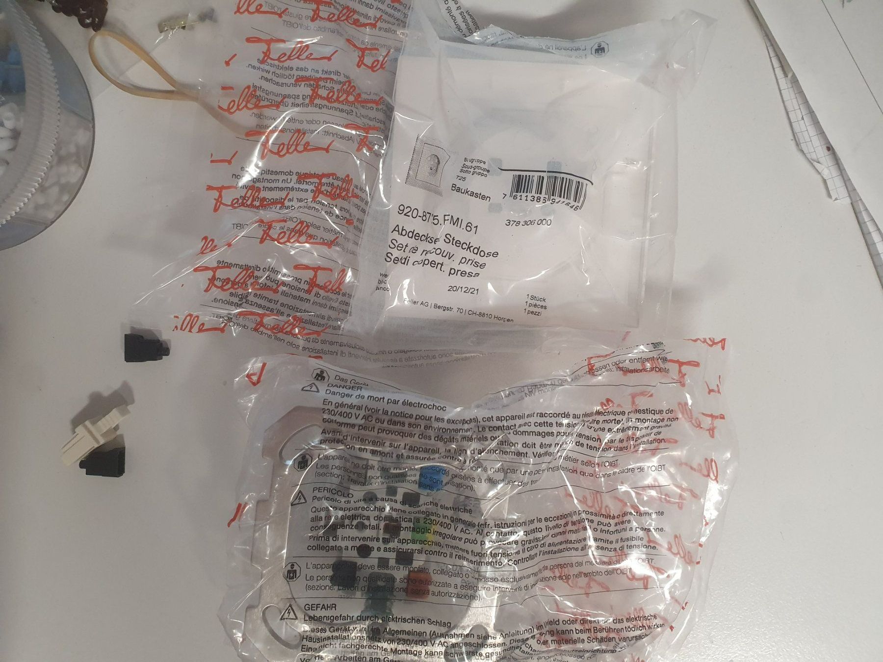 Feller Spine: UP Feller T25 Steckdose – Nuovo e nell'imballaggio originale da Zürich venduto da Alibaba1234 2