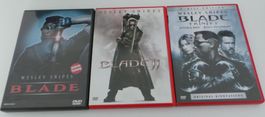 3 DVDs "Blade" mit Wesley Snipes