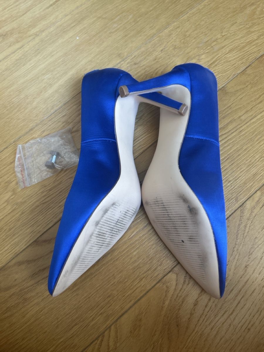 Scarpe da donna: La Strada Pumps blau Textil 41 – Usato da Baar venduto da Lulu- 2