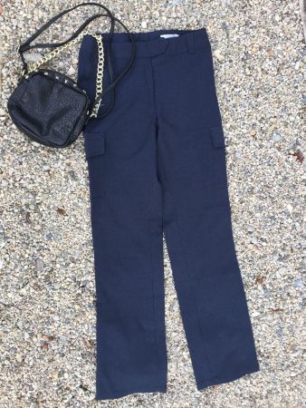 Pantalon marine marque HENNES t.38