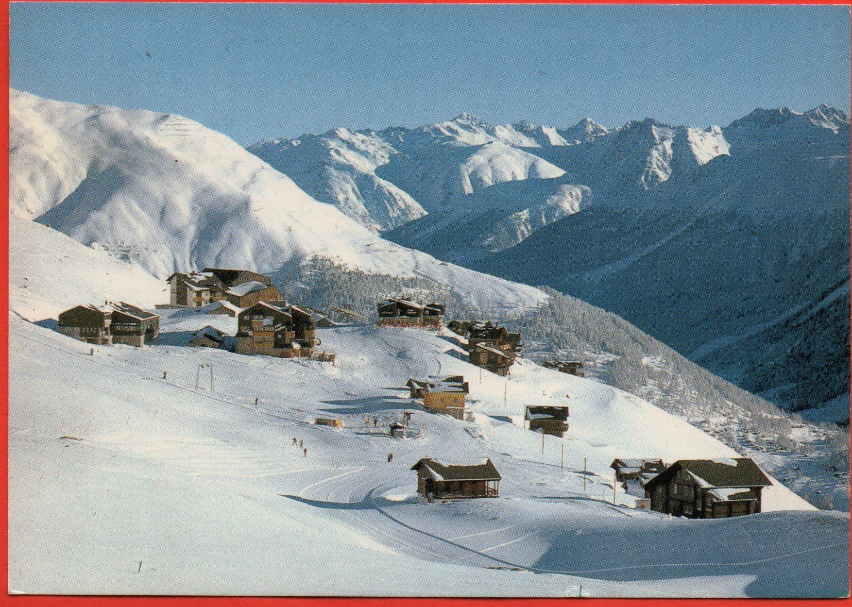 Cartoline postali: FIESCH Kühboden - Skilift – Usato da Jona venduto da philajona