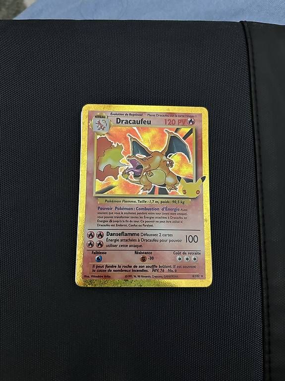 Sammelbilder & Trading cards: Dracaufeu Pokémon 30 ans  – Neu und originalverpackt aus Thônex von Mattieu 2