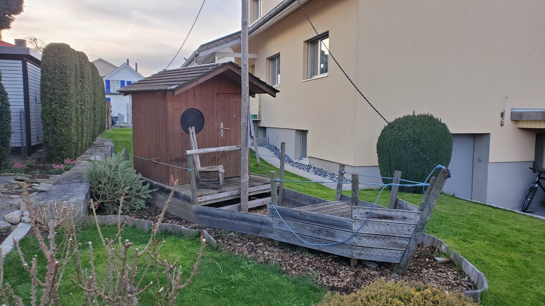 Casette per bambini: Kinder Spielhaus Piratenschiff – Usato da Steinach venduto da Bagio