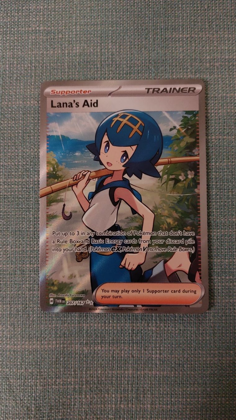 Pokémon Sammelbilder & Trading cards: Lana's Aid Fullart Twilight Masquerade – Neu (gemäss Beschreibung) aus Bellinzona von Pagur