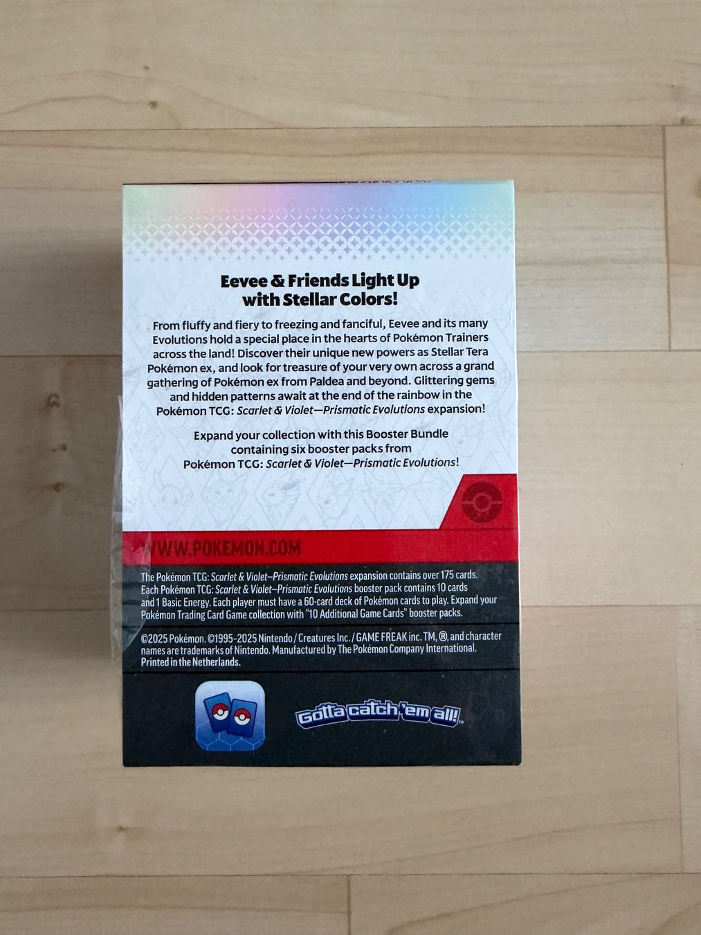 Pokémon Carte collezionabili: Pokémon Prismatic Evolutions Booster Bundle sealed (EN) – Nuovo e nell'imballaggio originale da Reinach BL venduto da yan_tf27 1