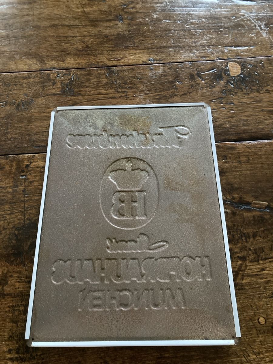 Schilder: Hofbräuhaus München Blechschild – Gebraucht aus Amden von relsah62 1