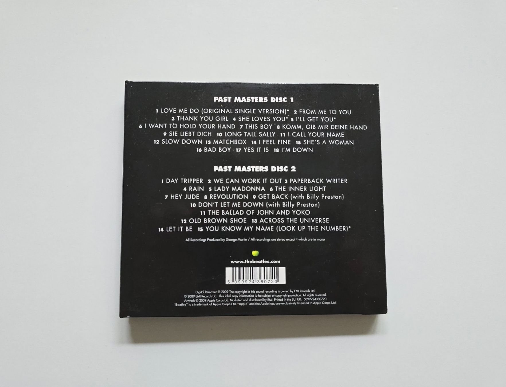 CD: CD The Beatles - Past Masters (2 CDs) – Usato da Dättlikon venduto da Wundertuete_ 2
