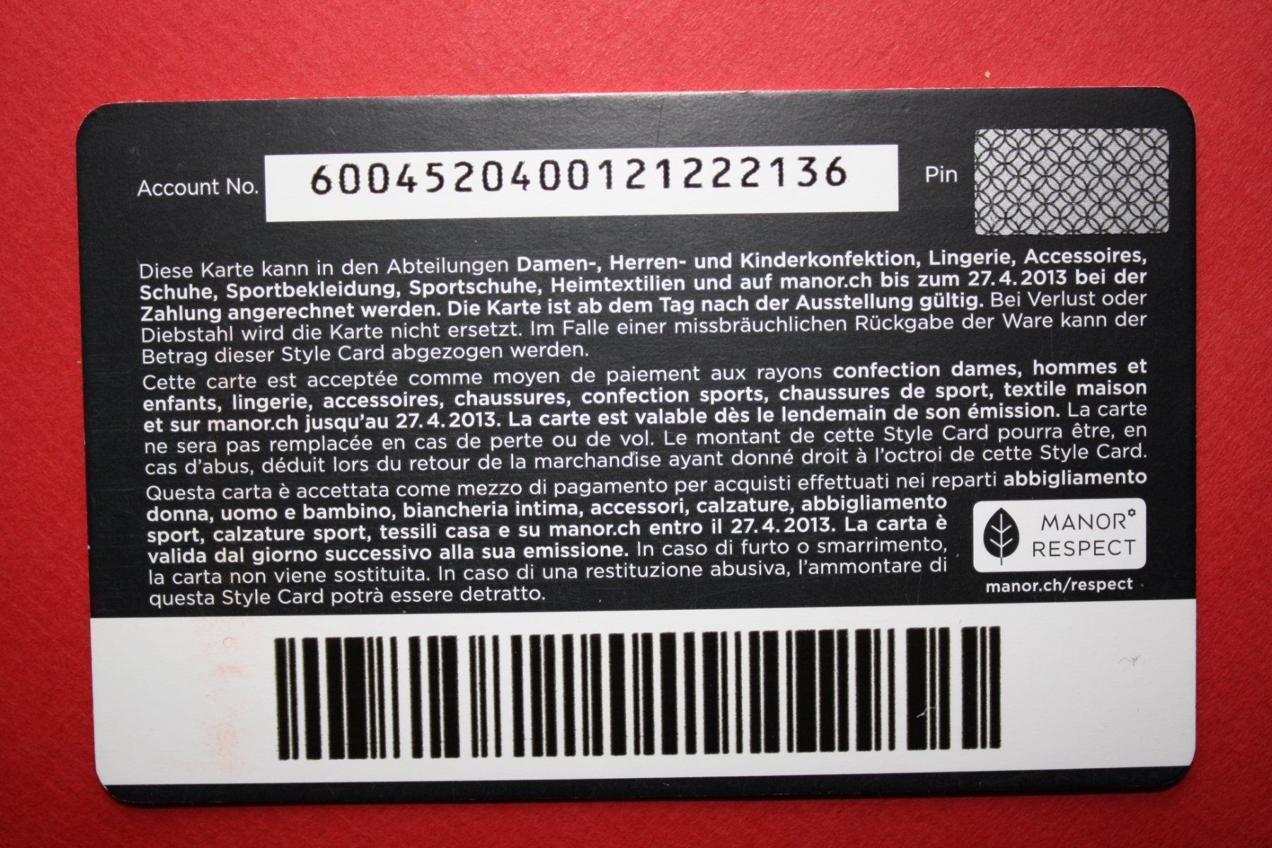 Cartoline: geschenkkarte – Usato da Laupen BE venduto da Gufi57 1