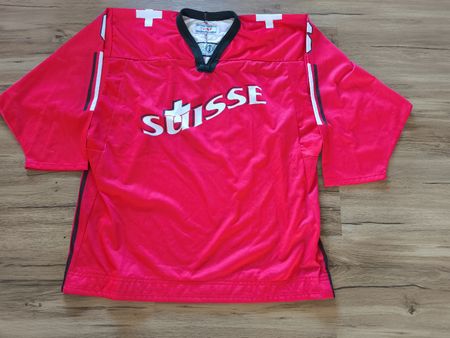 Game issued U18 WM-Trikot Schweiz Dino Wieser