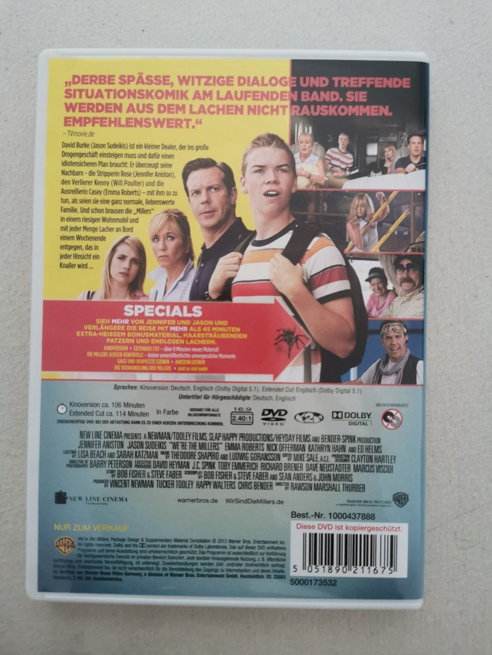 Alle DVDs: DVD Wir sind die Millers – Gebraucht aus Wimmis von hawaiiblume 1