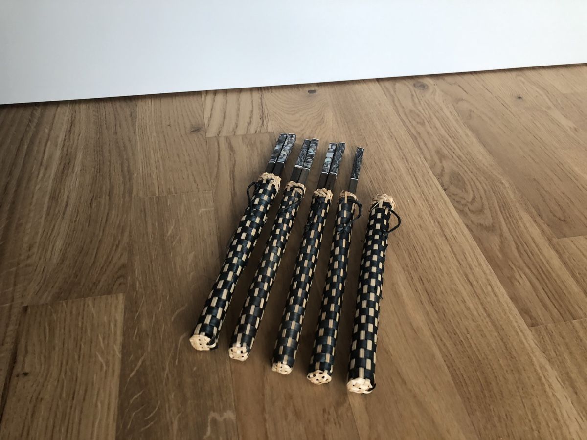 Elettrodomestici da cucina: 7x Sushi-Stäbchen + 5x Aufbewahrungsbeutel – Usato da Zug venduto da volpo6300