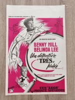 Affiche Benny Hill Un détective très privé 1957 Belge