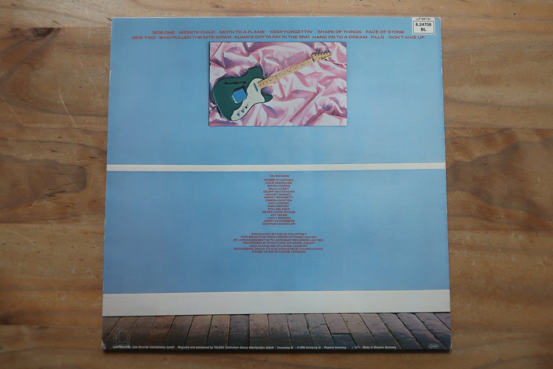 Dischi in vinile: ROGER CHAPMAN - CHAPPO - VINYL LP – Usato da Basel venduto da Patiscat 1
