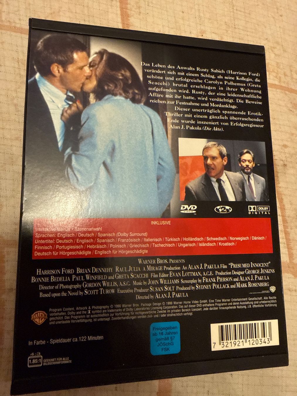 Tutti i DVDs: Aus Mangel an Beweisen – Usato da Schaffhausen venduto da D-MAC 1
