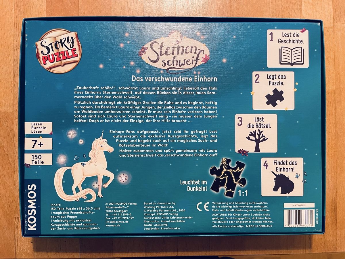 Kosmos Puzzle: Sternenschweif Rätselpuzzle – Usato da Luzern venduto da airela 1