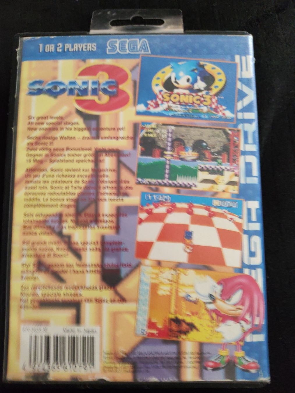 Sega Jeux: Jeu Mega Drive Sonic 3 Sega  – D'occasion à Fribourg par PastGame 1