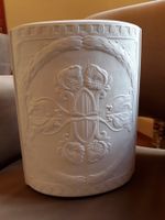 Rosenthal Biskuit Vase weiss Ernst Fuchs / 4079,  27cm hoch
